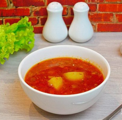 Суп из кильки в томате